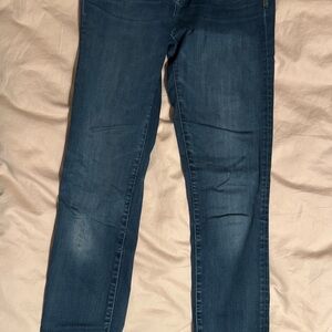 Madewell Women's Skinny Jeans in Deep Blue